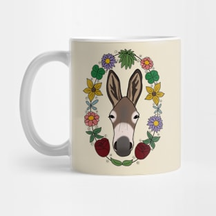 Flower Donkey Mug